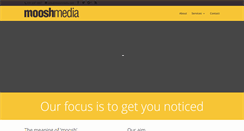 Desktop Screenshot of mooshmedia.com