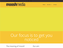Tablet Screenshot of mooshmedia.com